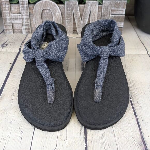 Sanuk Yoga Mat Sling Sandals - Heather Blue - Picture 2 of 8